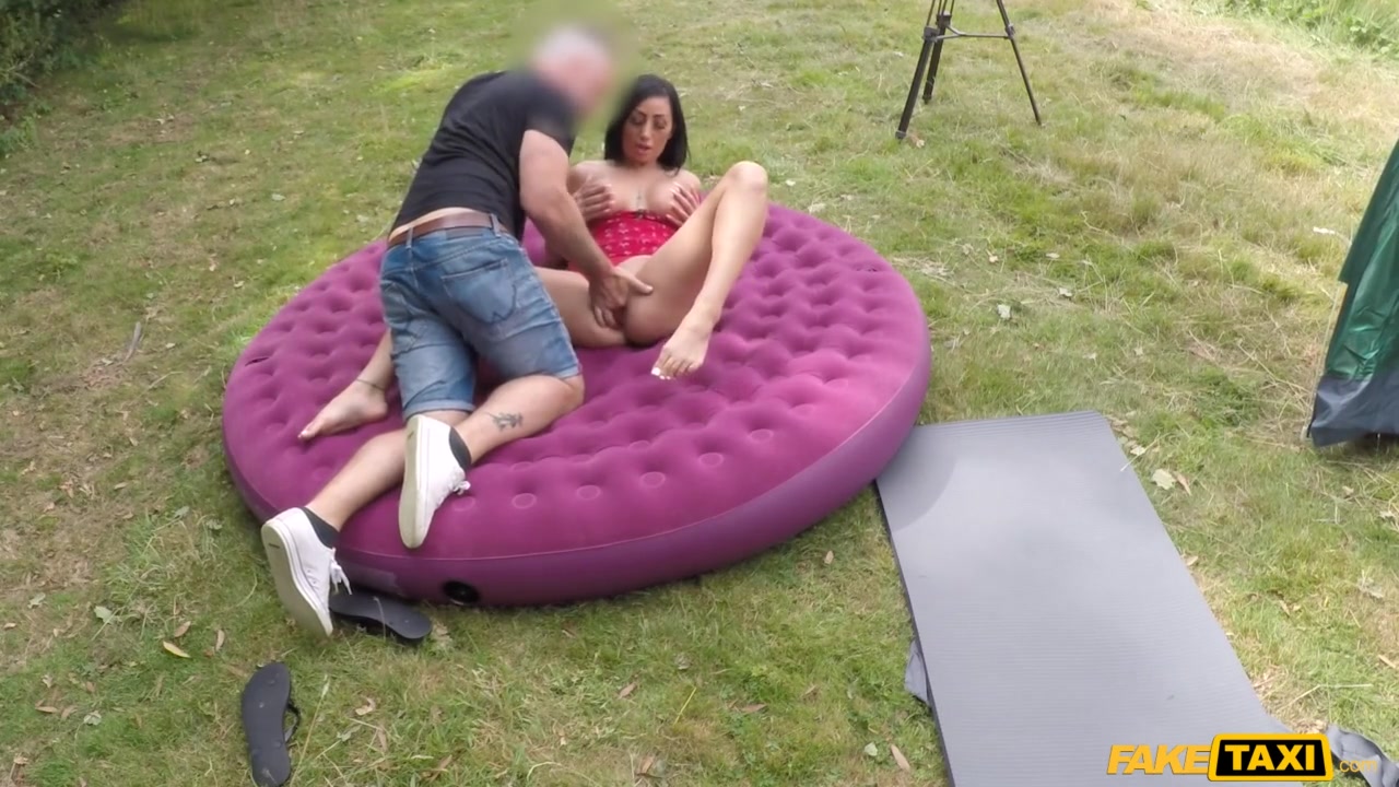 John Bishop & Luci Reign in Erect my tent and fuck my pussy - FakeHub