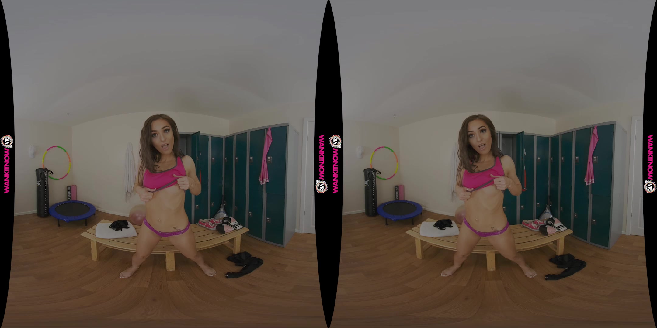 Gym Jerk featuring Rose - WankitNowVR