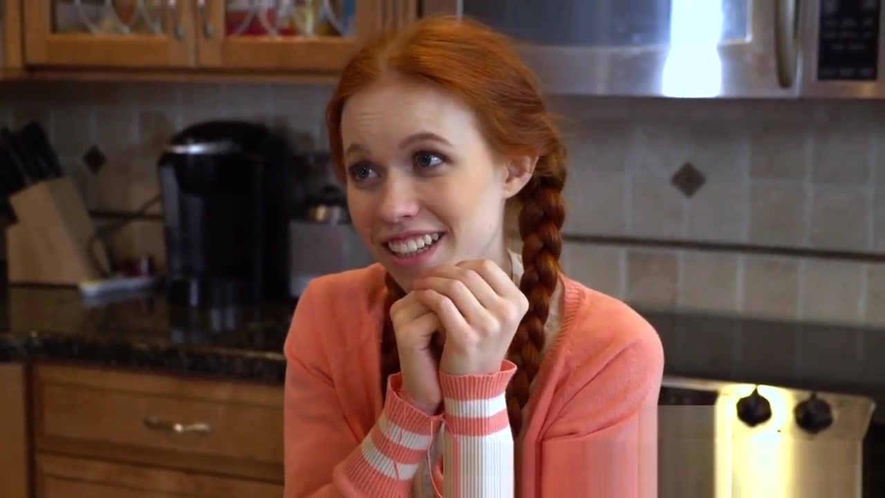 19yo redhead cutie fucked passionately