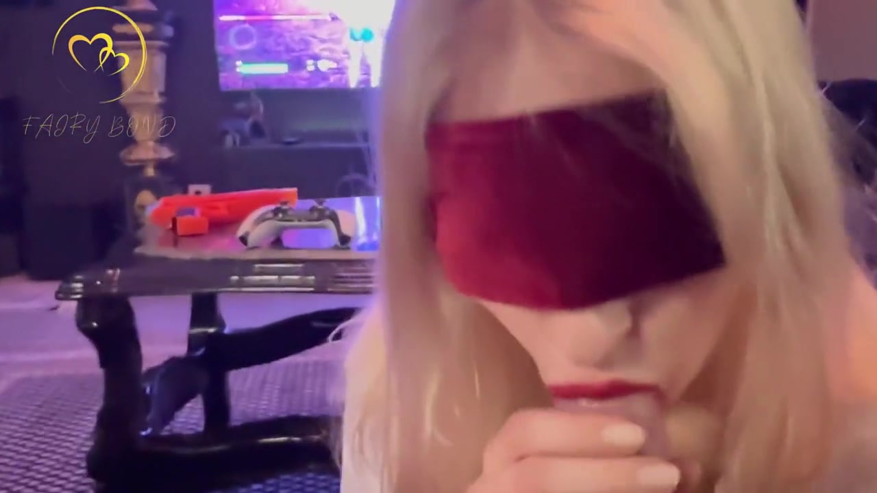Loosing Fortnite Caused By Blind Step Sis Blowjob