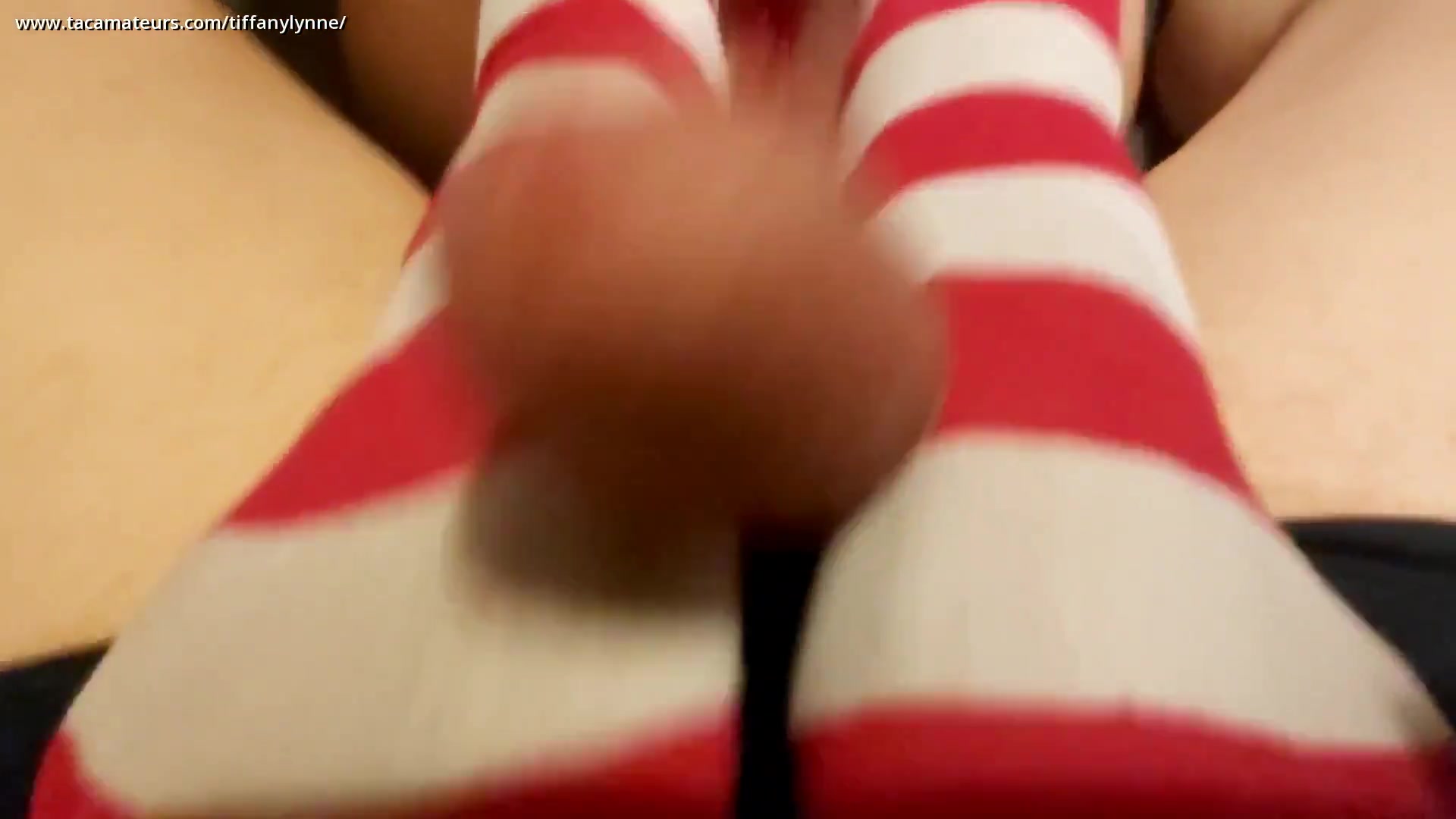 Mrs Claus Stocking Footjob - TiffanyLynne