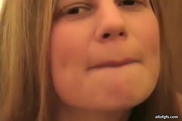Amateur cum brushing and swallowing