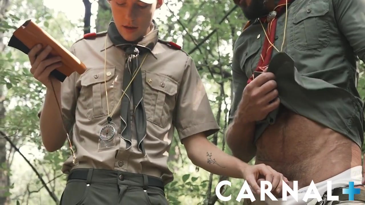 Fucks Cute Blond Scout In Woods With Dolf Dietrich