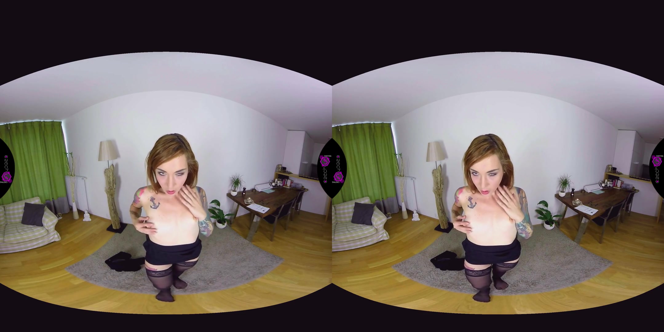 Foxy Sanie in Foxy Sanie Casting - CzechVRCasting