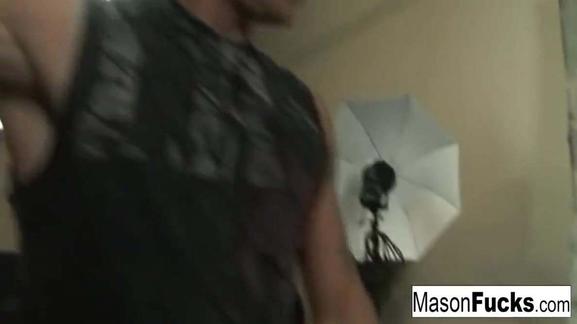 Mason Is Interrupted From Her Shoot To Take The Load