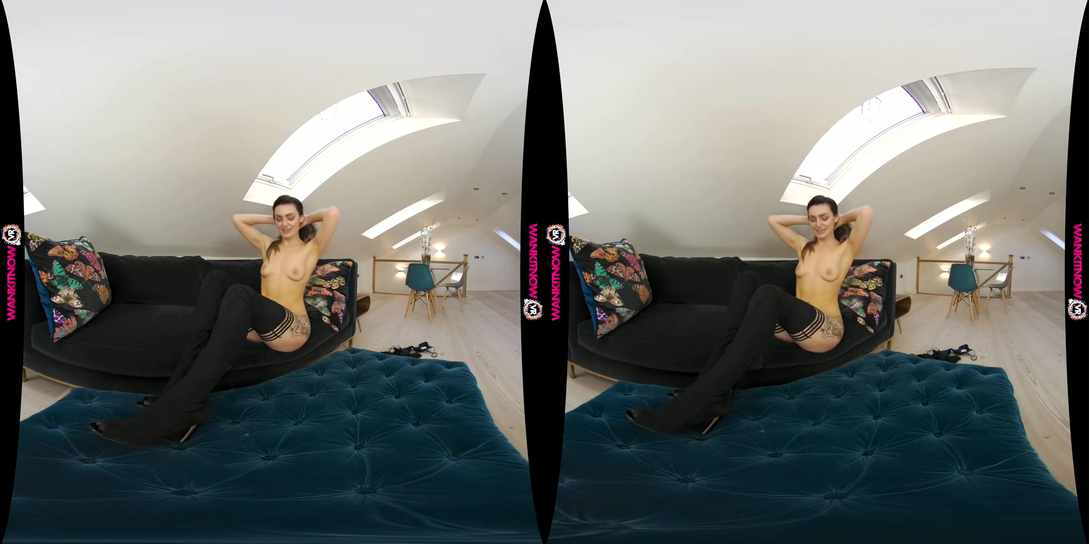 Finally Opening My Legs - British Babe Solo Striptease