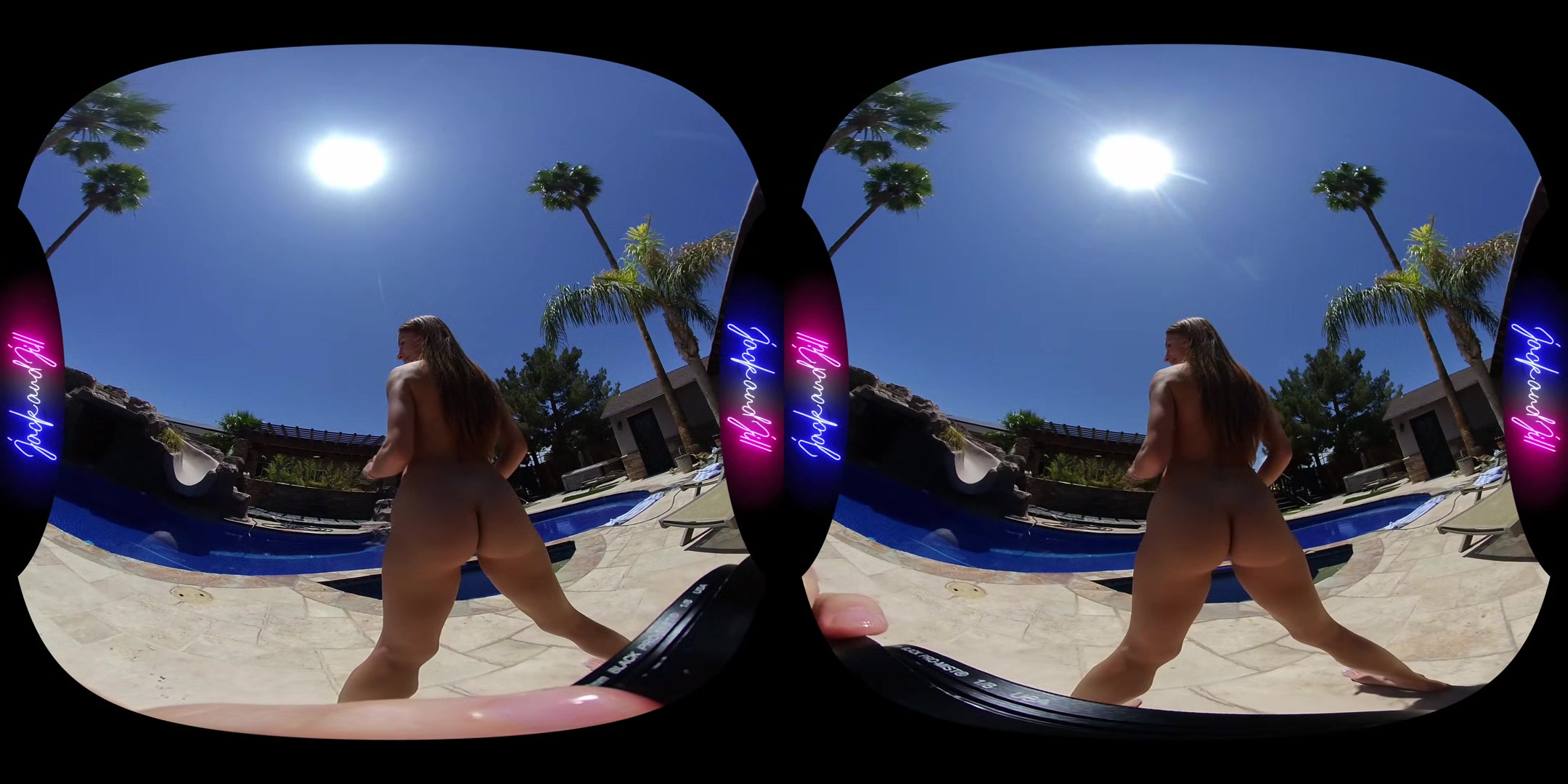 Jessi Rae Poolside 3some - Jackandjillvr