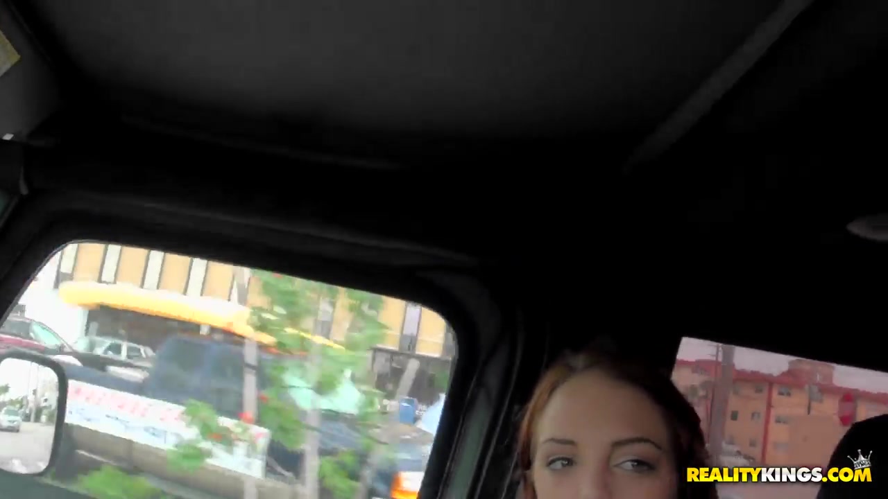 Izzy is busy with sucking Prestonâ€™s cock in the car