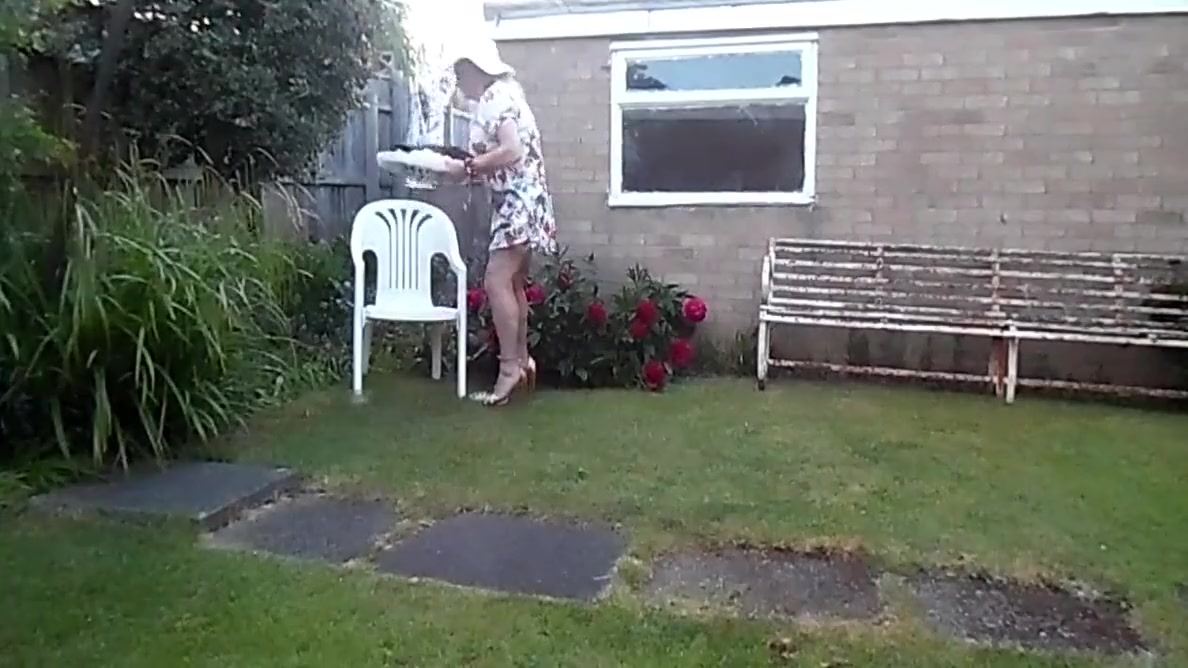 Ginny In The Garden
