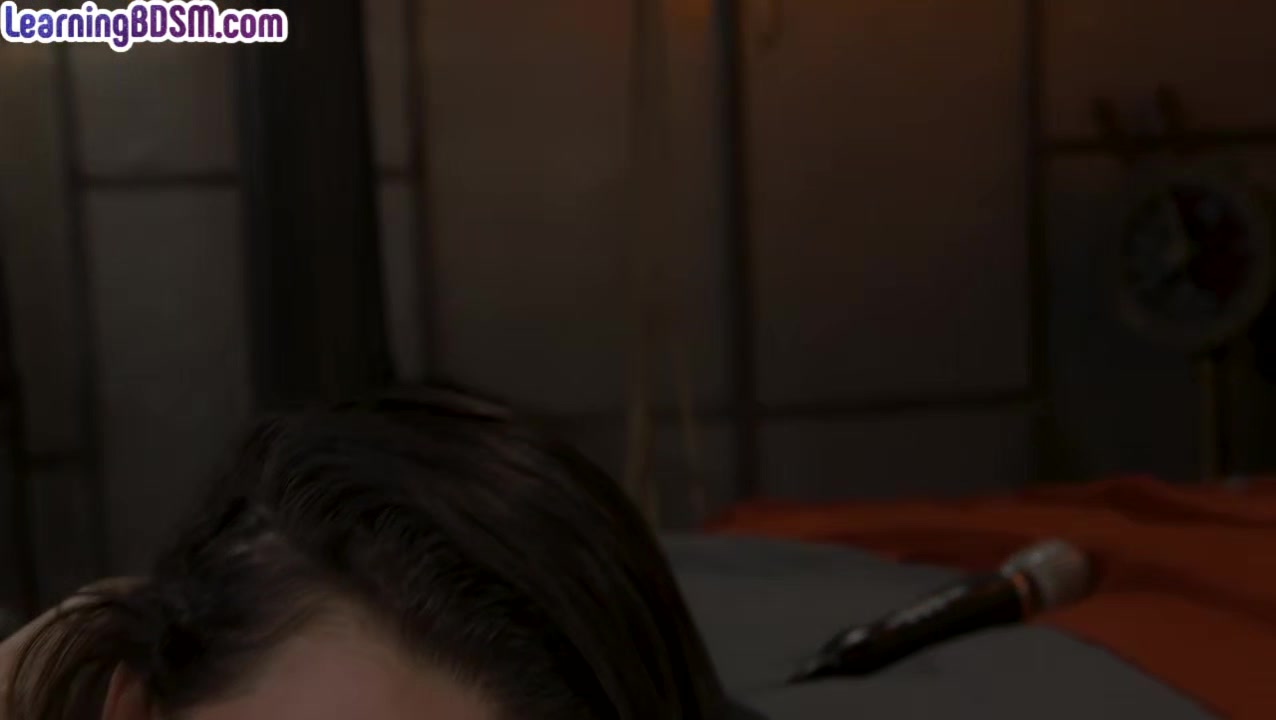 BDSM anal babe whipped and fucked in big greedy asshole