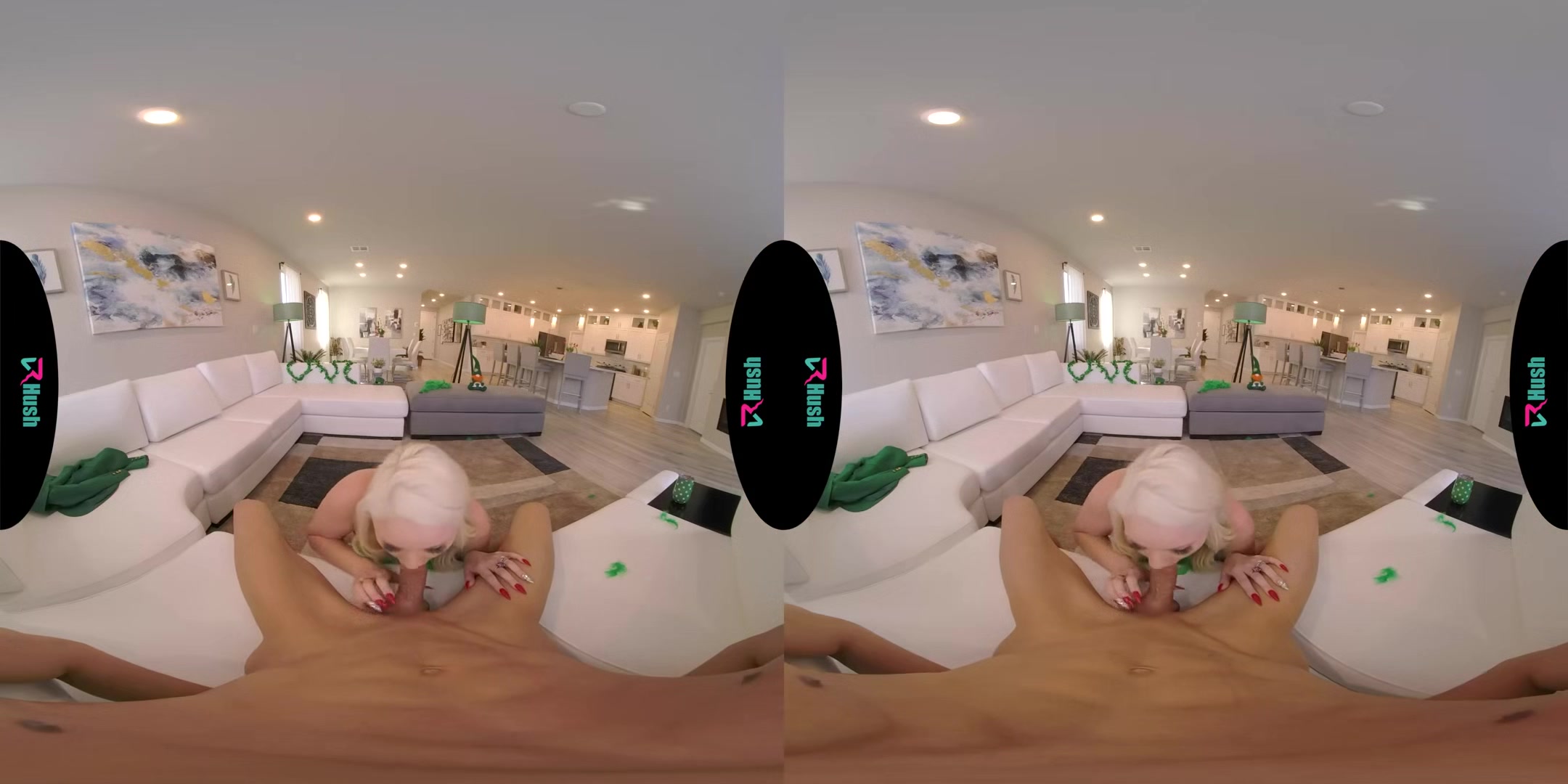 Sweet Saint Pat's Day - POV Fucking Your Busty Blonde Roommate
