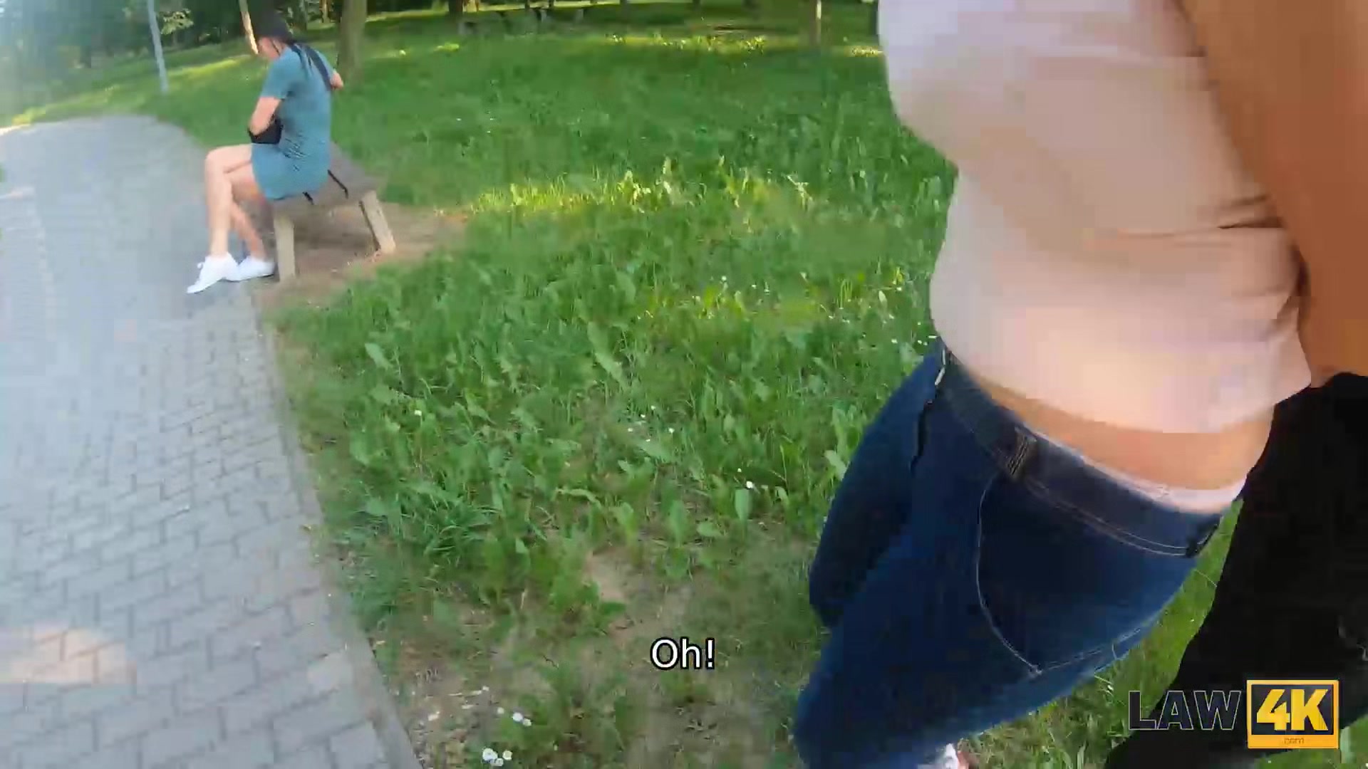 LAW4k. Fooling around so passionately with security officer promises freedom to chick