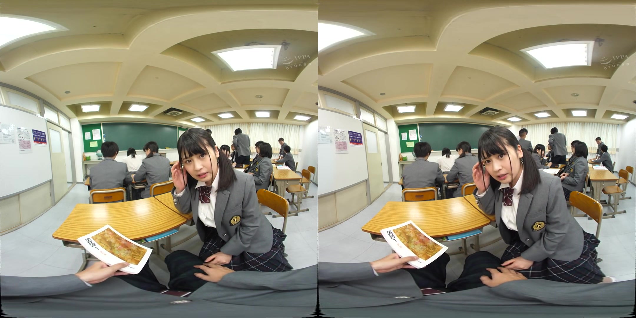 The Experience of Youth VR 2: Secret Kissing and Handjobs at your Desk and Passionate Sex After School - Fuck Young Japanese Schoolgirl POV
