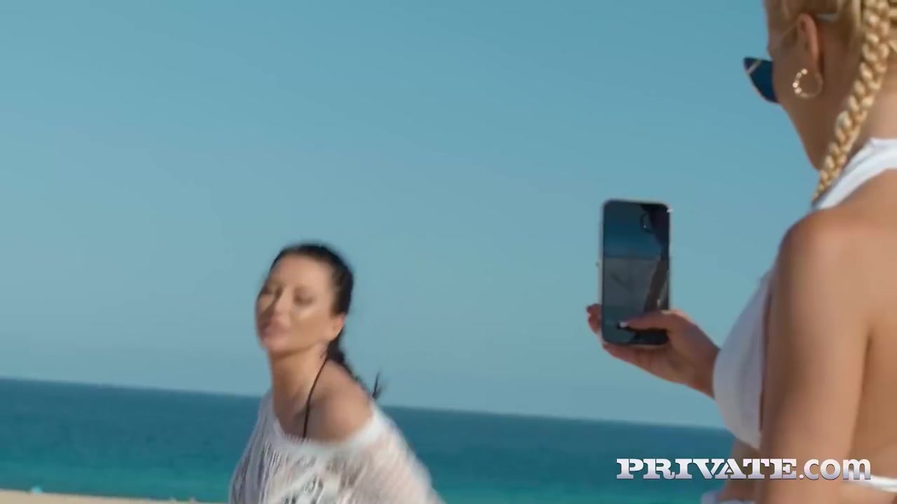 Pierced Tits Latina Takes A Stiff Cock At Beach! - Agatha Vega
