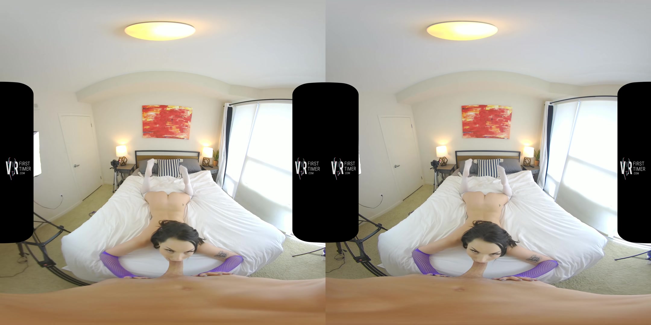 Alice Pink First VR Shoot - VRFirsttimer