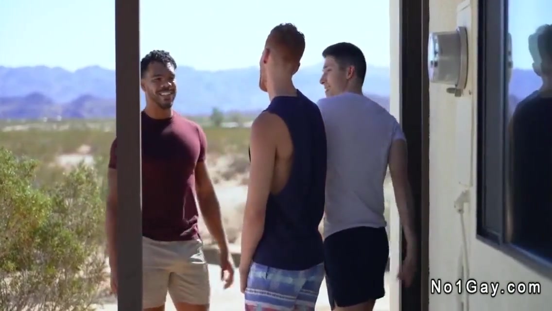 On Cheat Day Gay Man Has Threesome In A Desert Cabin 6 Min With Kane Fox