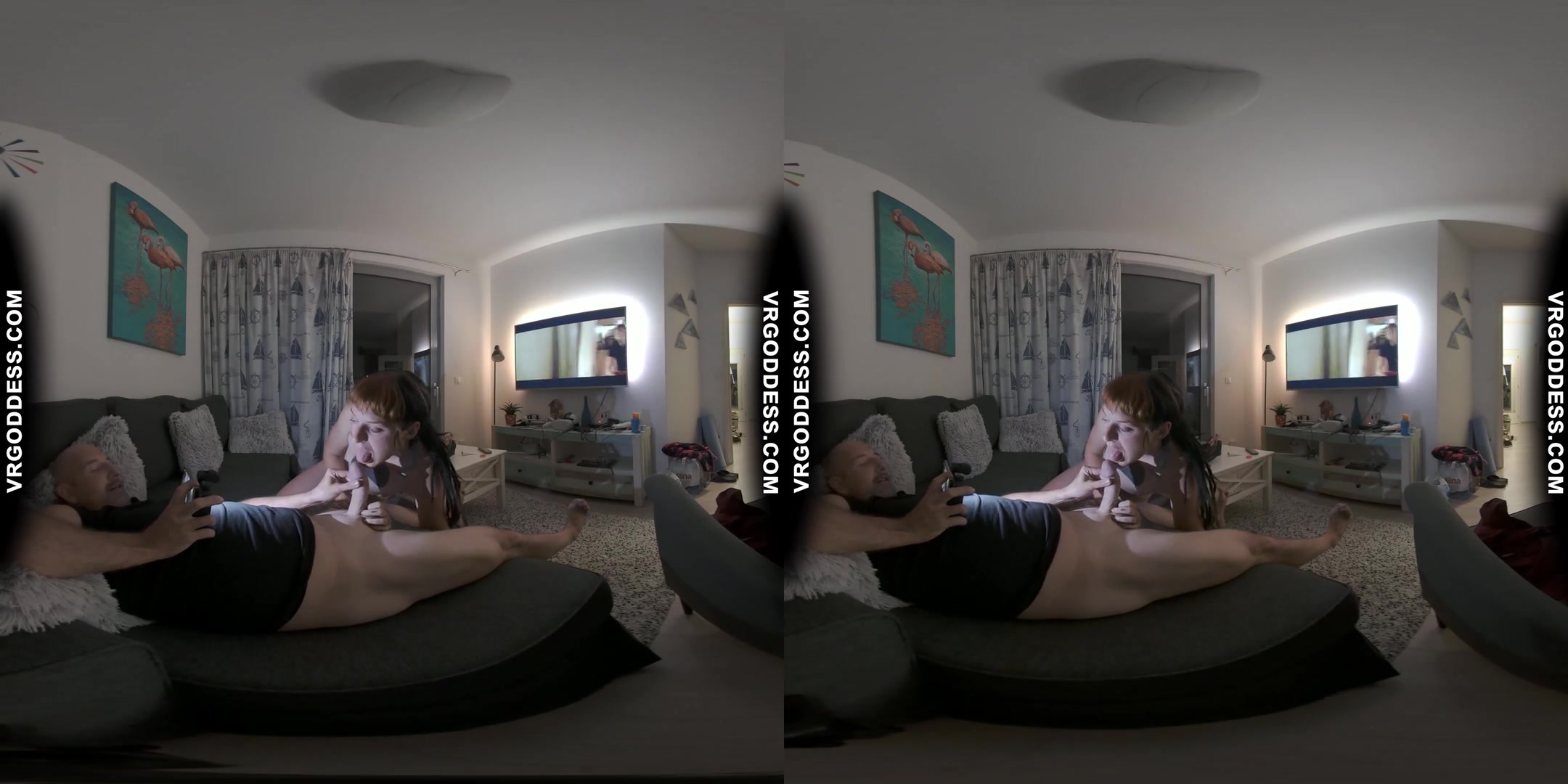 Vacation Sexy Tattooed Brille Giving Me Nasty Sloppy Wet Blowjob Between The Scenes With Mouth Cum