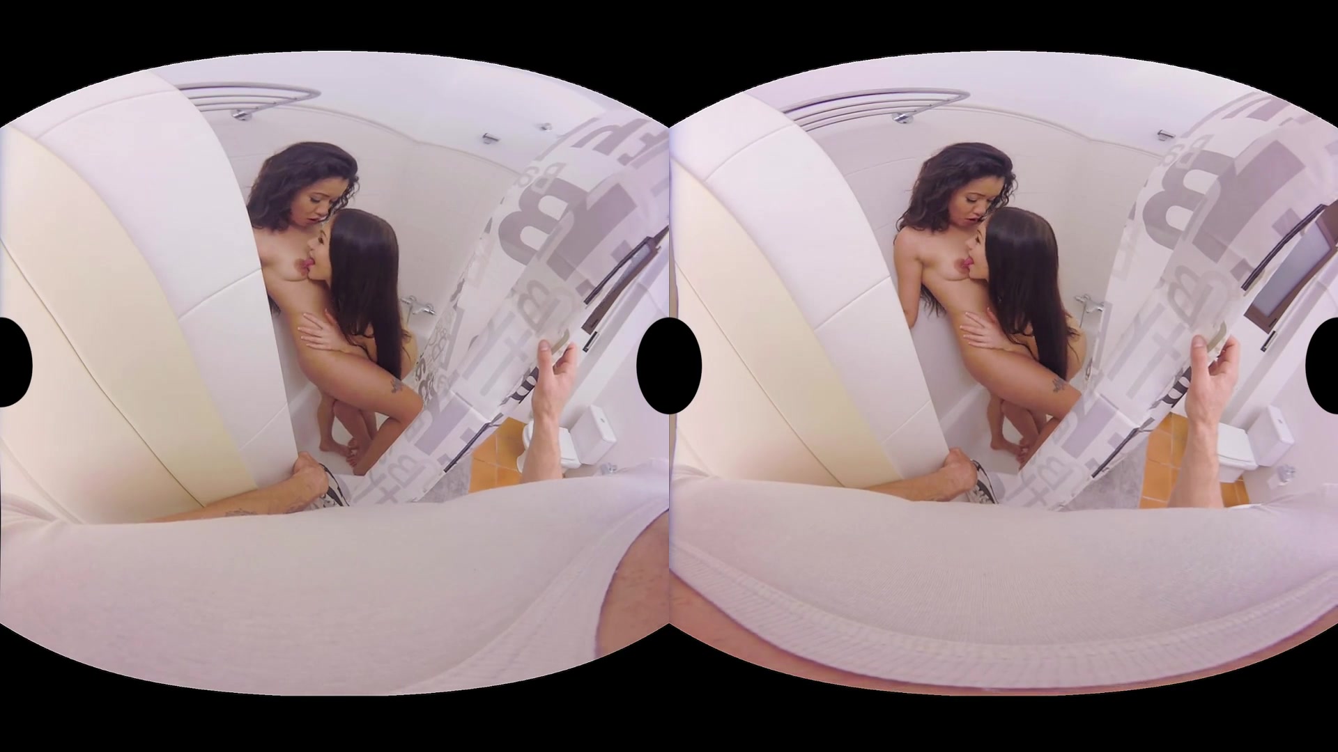 Jade Juan Lucho Sasha Rose in Hidden - VirtualRealPorn