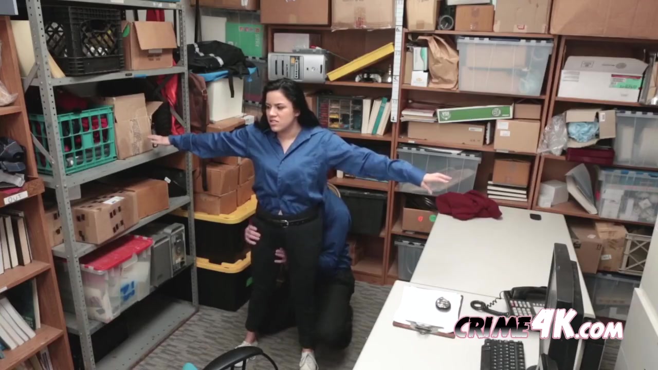 Monica Pretends To Be A Mall Cop To Get Away With Shopl