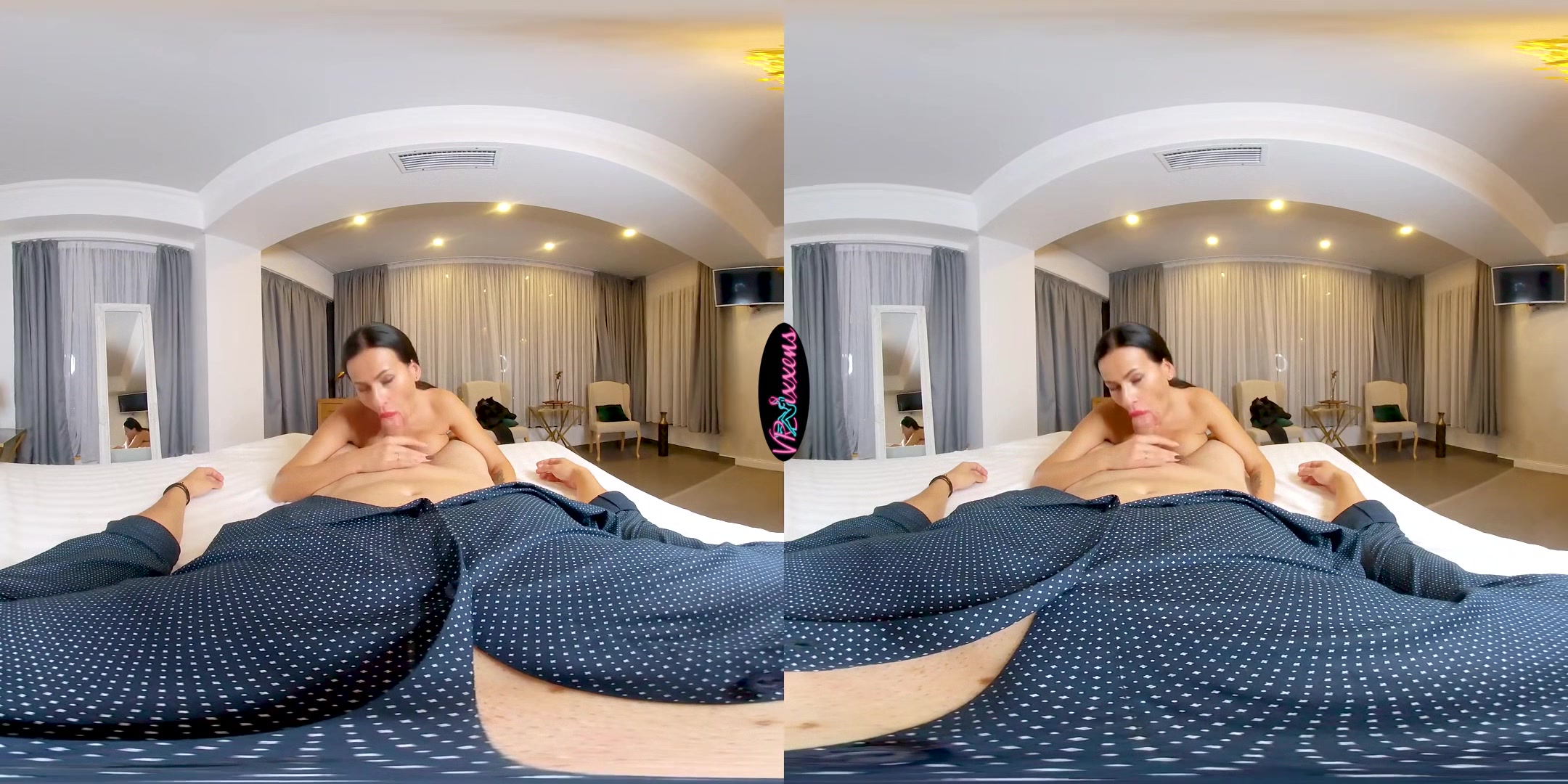 Sucked Off By Dirty Talking Bitch - Big Tits Pornstar Virtual Reality Blowjob Cum in Mouth