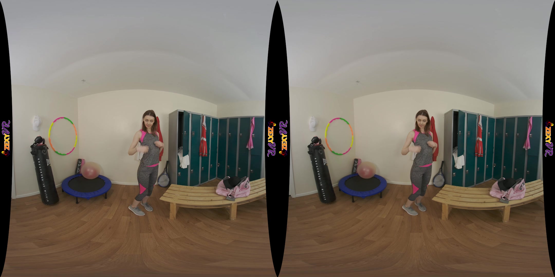 Locker Room Libido featuring Kourtney E - ZexyVR