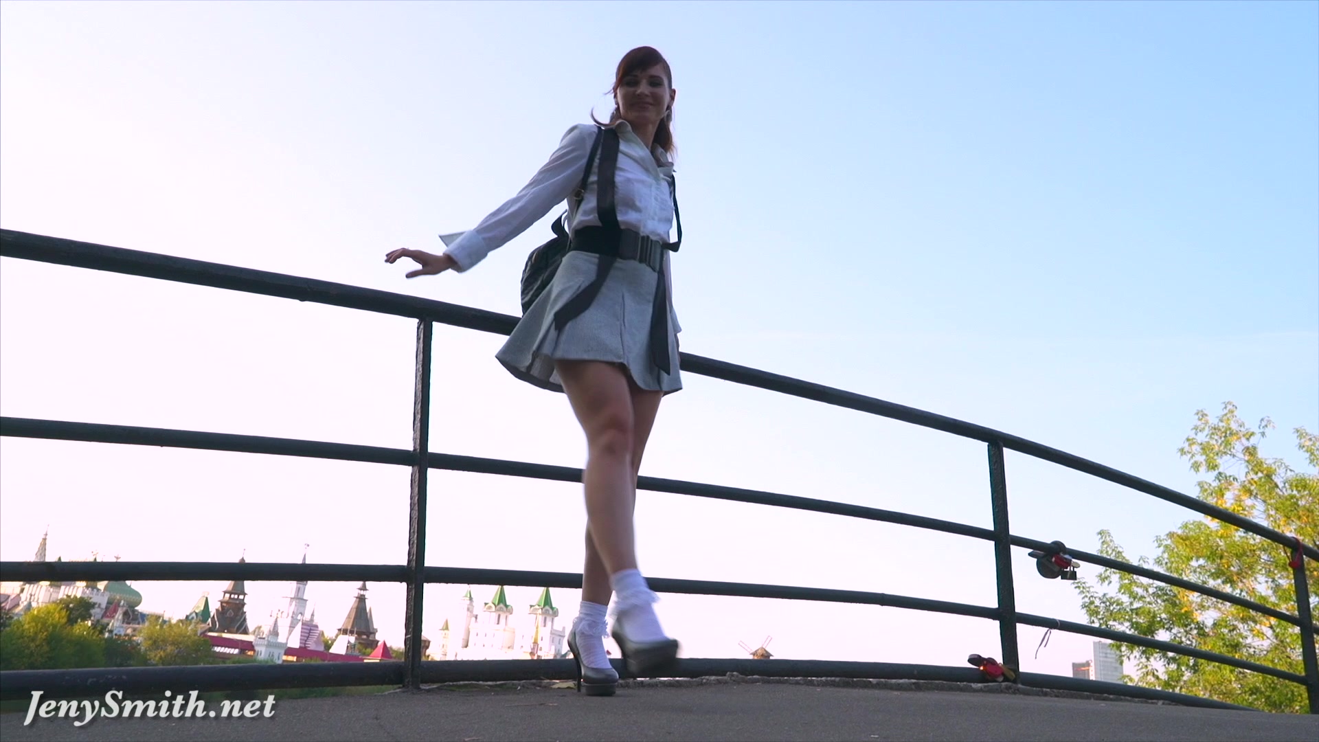 Anime Hentai Style Up Skirt Flashing by Jeny Smith