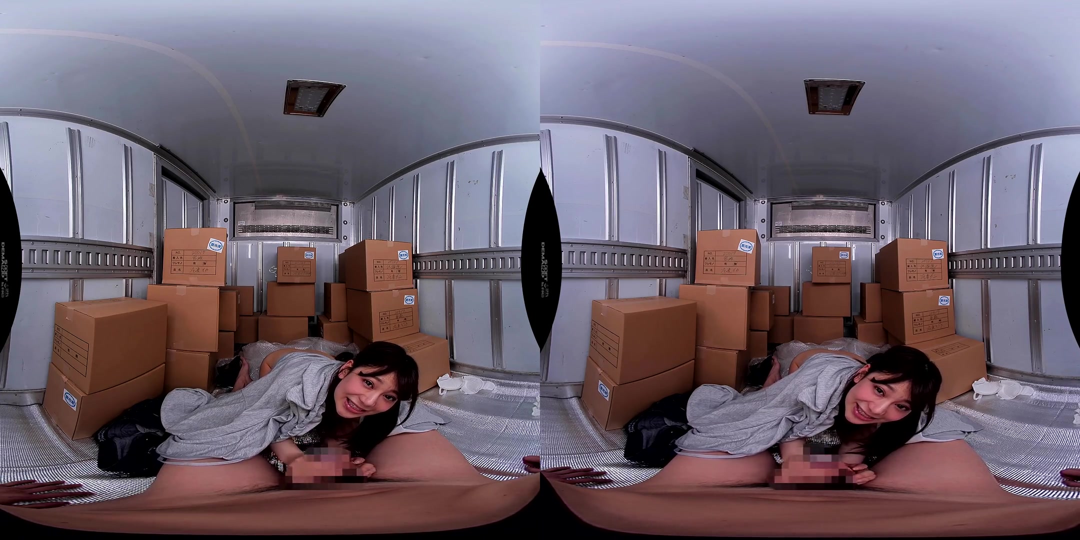 Nozomi Arimura Trapped in a Freezer Truck, she has to Share her Body Heat to Survive 2 - SexLikeReal