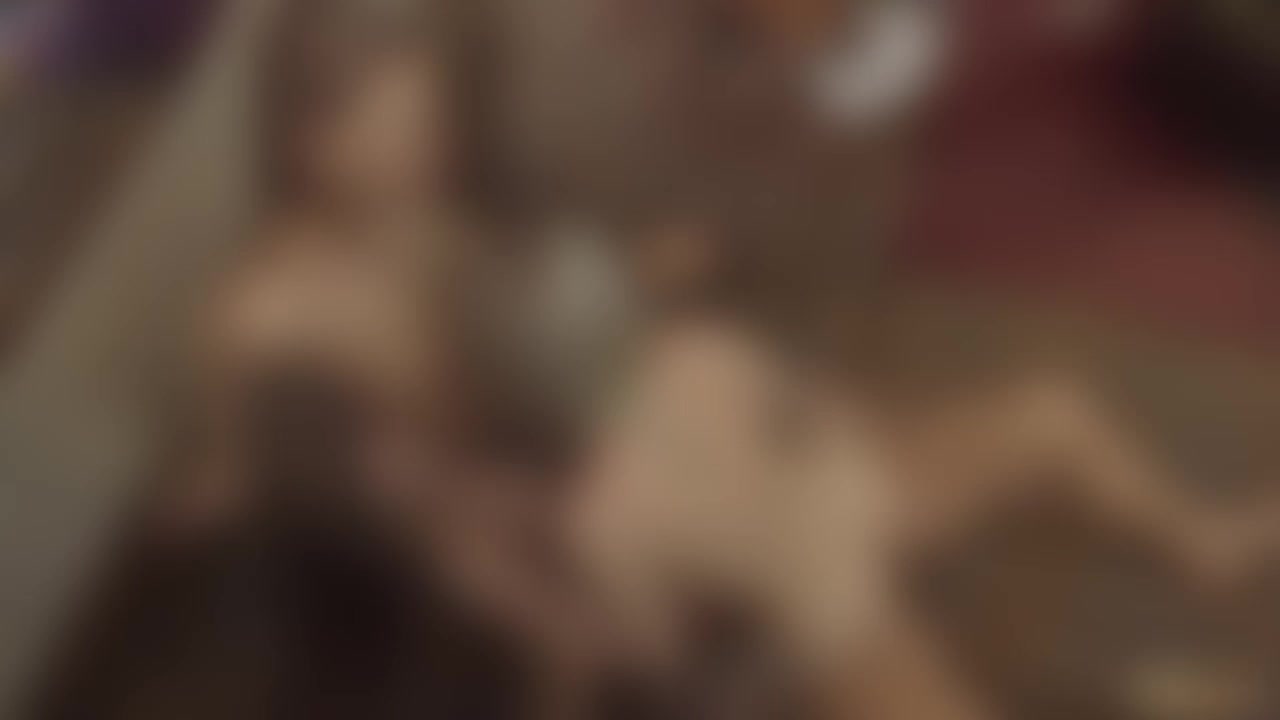 Blonde and Brunette teens 18+ In Old Young Threesome Sex