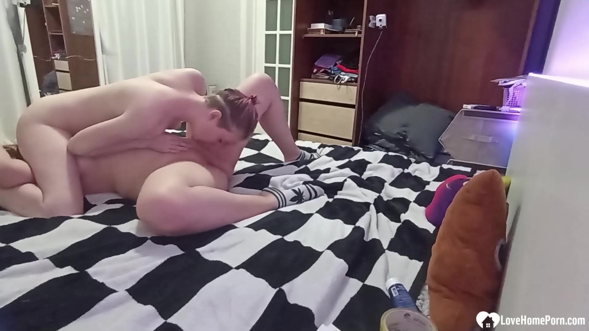 Horny Amateur Lesbian Couple having sex