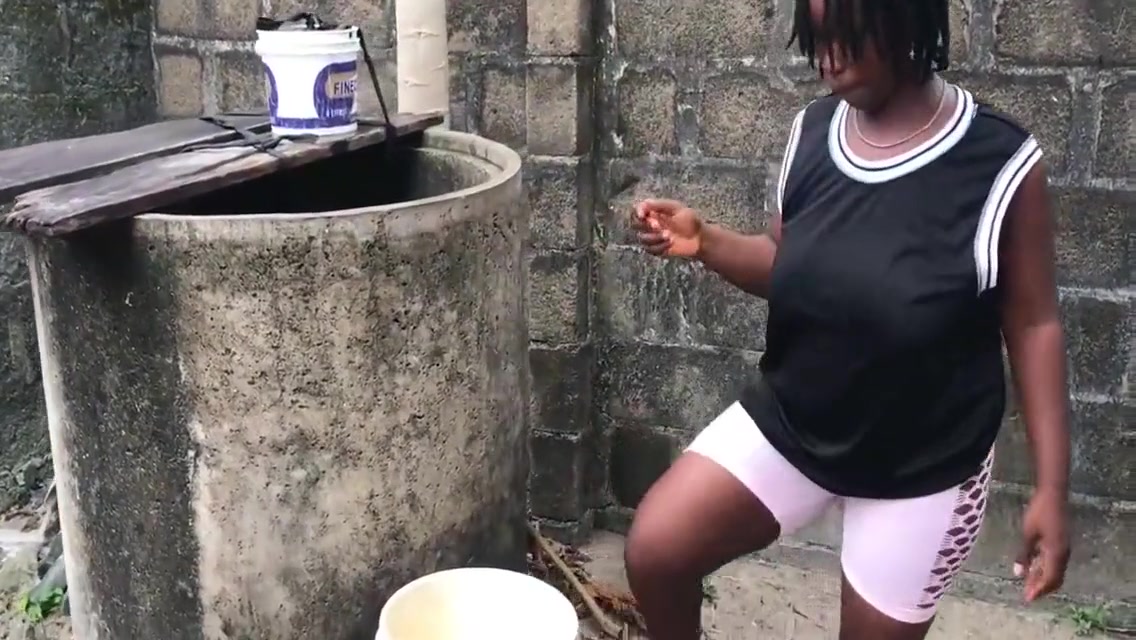 Two Friends Gangbang A House Help Outdoor. A Plan Mapped Out By The Two Friends On The Girl. 6 Min