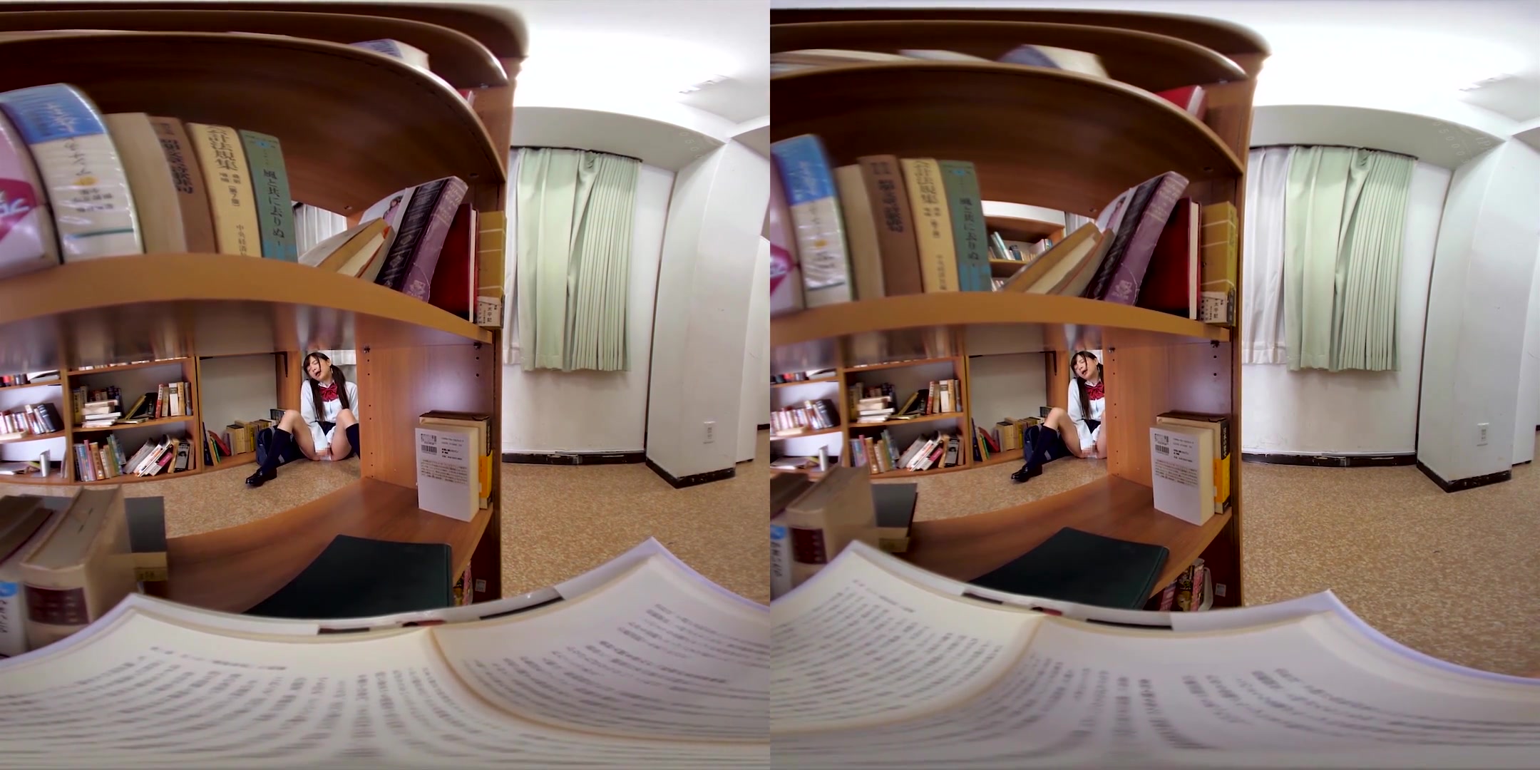 A Moment in the Library with a Who Doesn't Even Know your Name - JAV Idol POV Sex