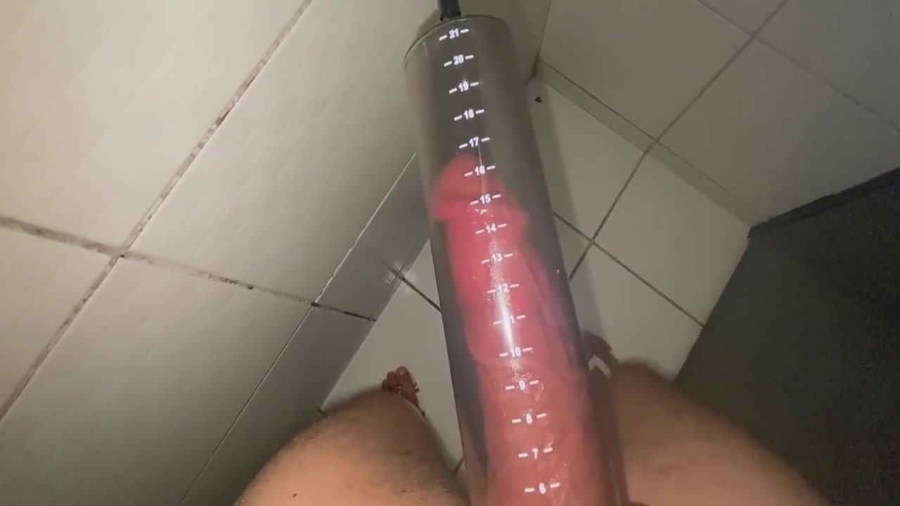 Naughty Stepsister Caught Me Using The Penis Pump In The Bathroom With My 7 Inch Dick And Came To Share The Shower With Me