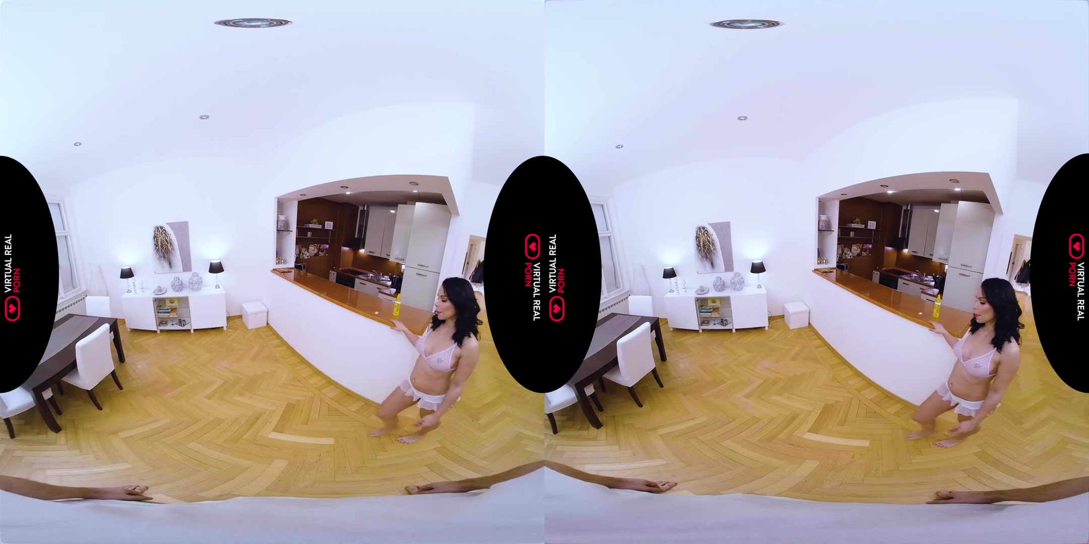 Oiled Up - Busty Brunette Wife Hardcore VR HD - SexLikeReal