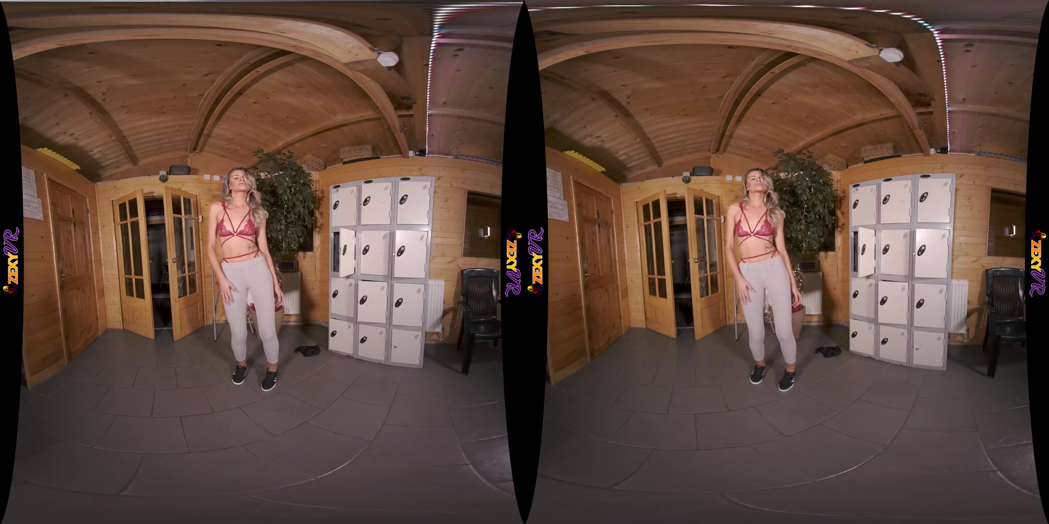 Workout Tease - Sexy MILF Solo - ZexyVR - SexLikeReal