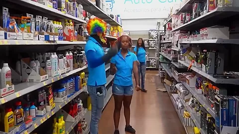 Somali Rose And Brattty Bae - Meet Your Walmart Employees Of The Month (gibby The Clown , Siren Nudist 5 Min