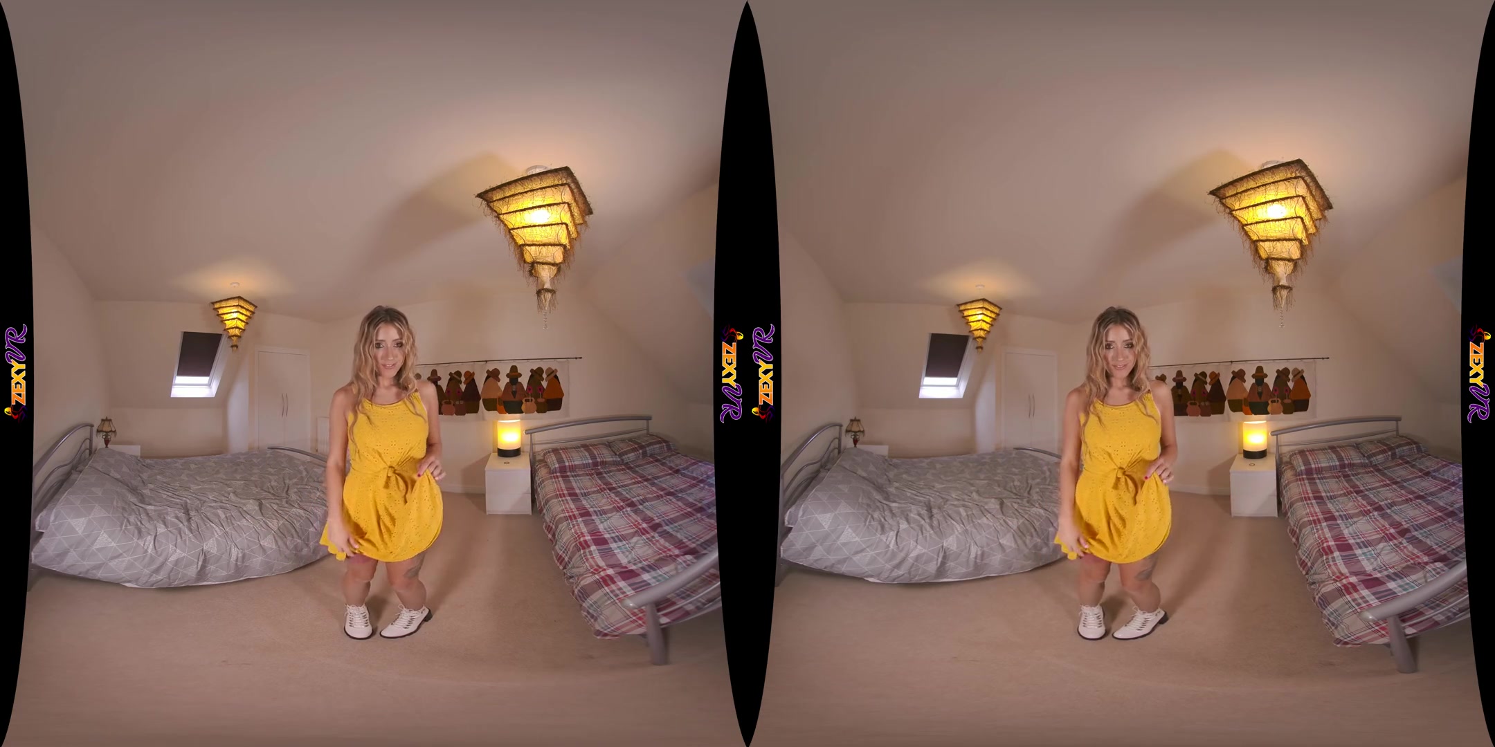 Private Tease - Busty Blonde Babe Solo Striptease