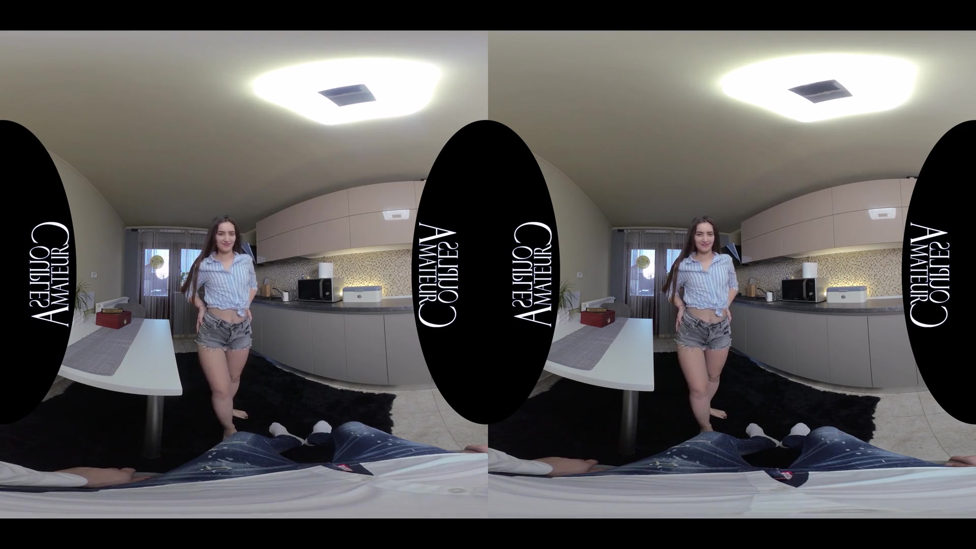Wishing You A Happy Birthday! - Virtual Reality Blowjob with a Sexy Amateur Brunette