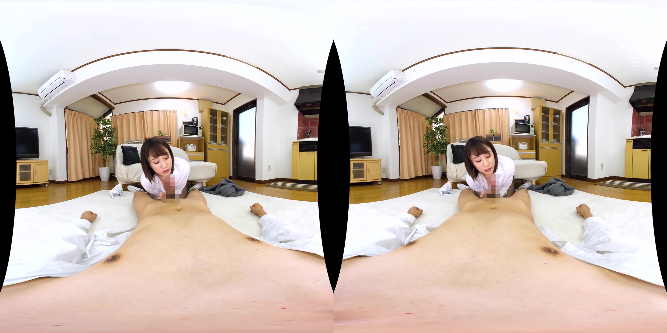 Masturbation Practice with a Teacher in Black Pantyhose 2 - Nylons Teacher Creampie