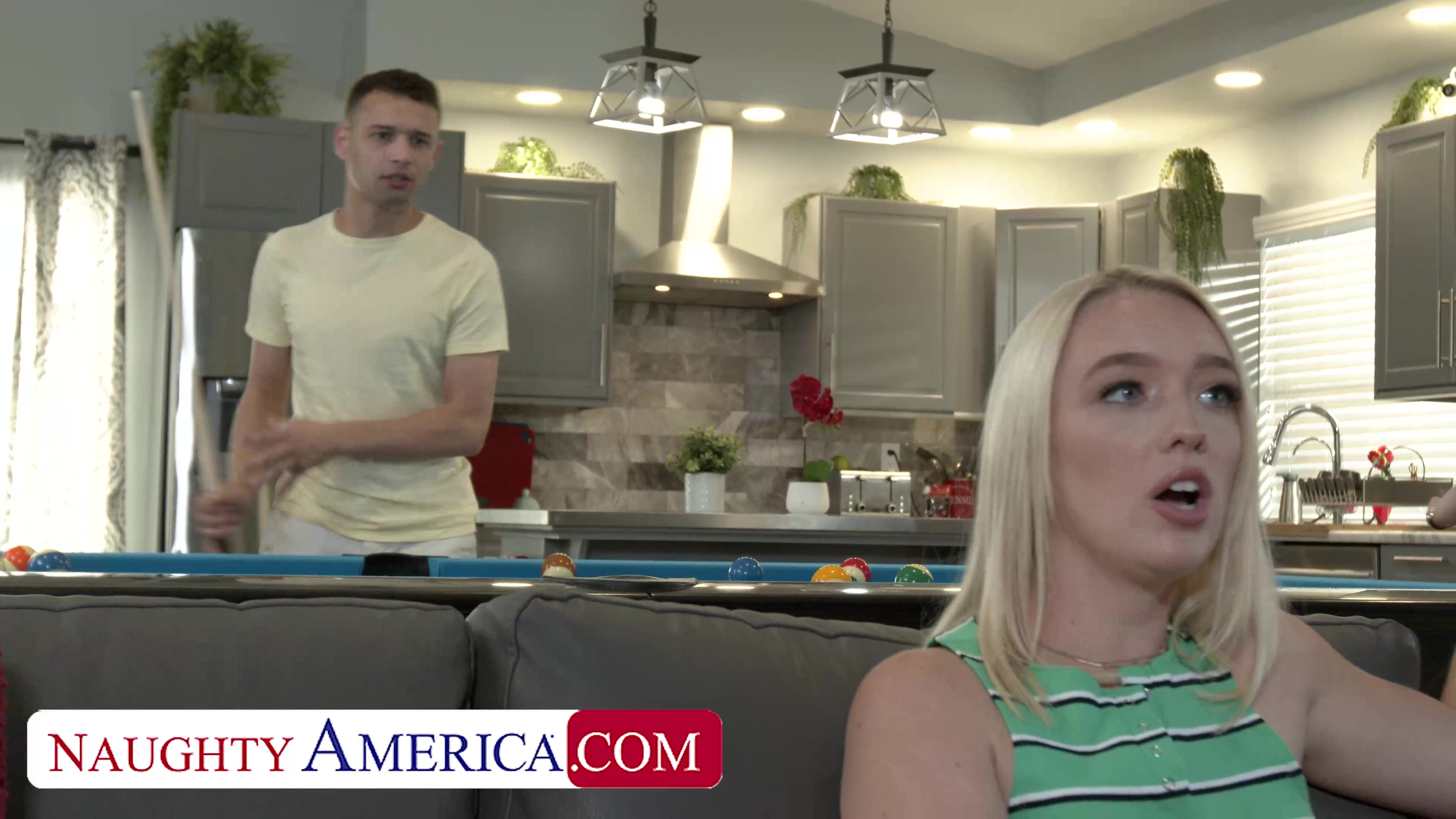 Petite blonde teen 18+, Juliette Mint,discovers her friend's Step brother has a BIG dick and now she wants it!