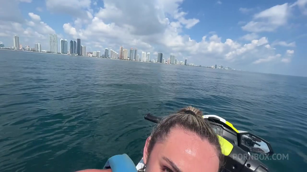 Jetski Pov Fuck With Wild Mackenzie Mace And Aquatic Voyeurs. I Love Miami!!