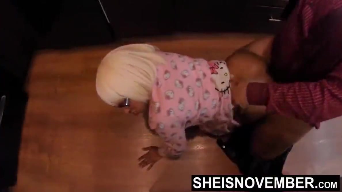 4k Caught My Black Stepdaughter Msnovember In The Kitchen