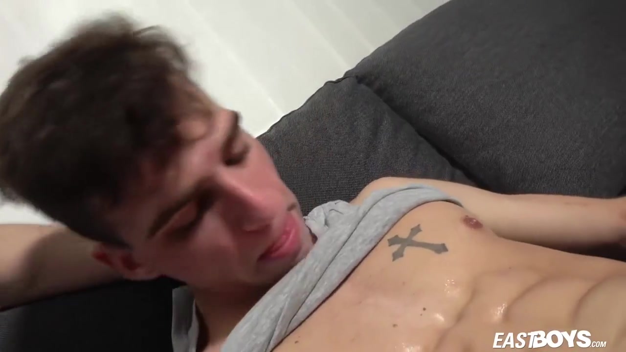 Handsome Slim Boy With Big Cock Handjob