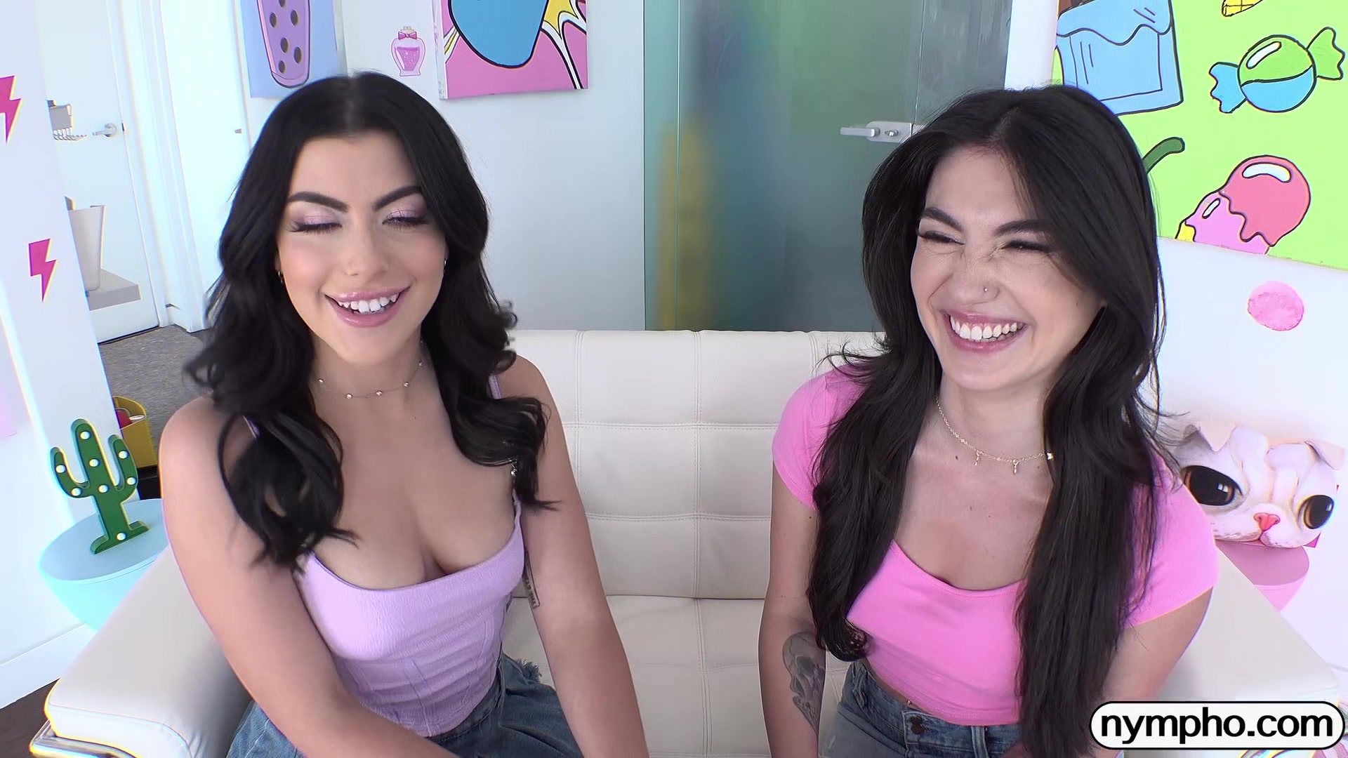 NYMPHO Megan Mistakes & Gal Ritchie are eager to please