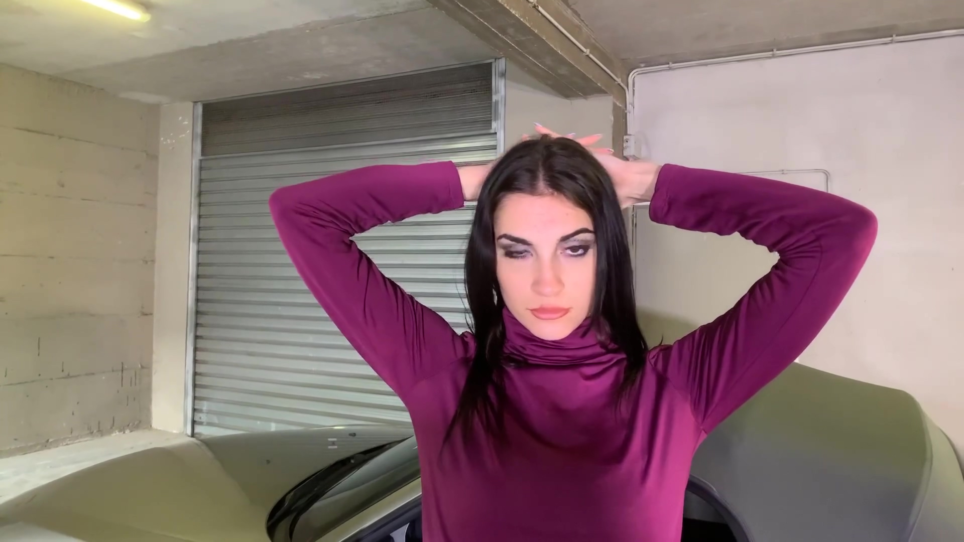 Chatlotte Arrested In Leather