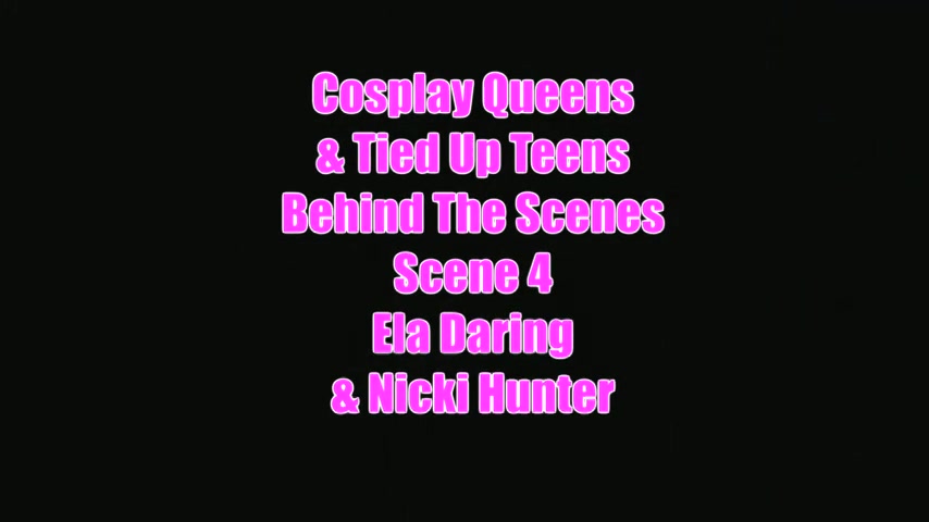 Behind The Scenes Cosplay Queen Nicki Hunter Ela Darling - Sex Movies Featuring Tanya Tate