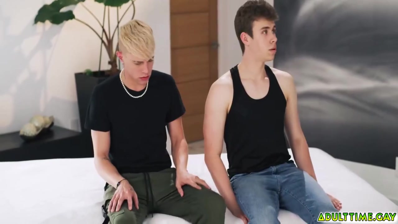 Gay Porn, Chris Damned And Harley Xavier - Two Loving Boyfriends And Have Threesome With Their Third Man 6 Min