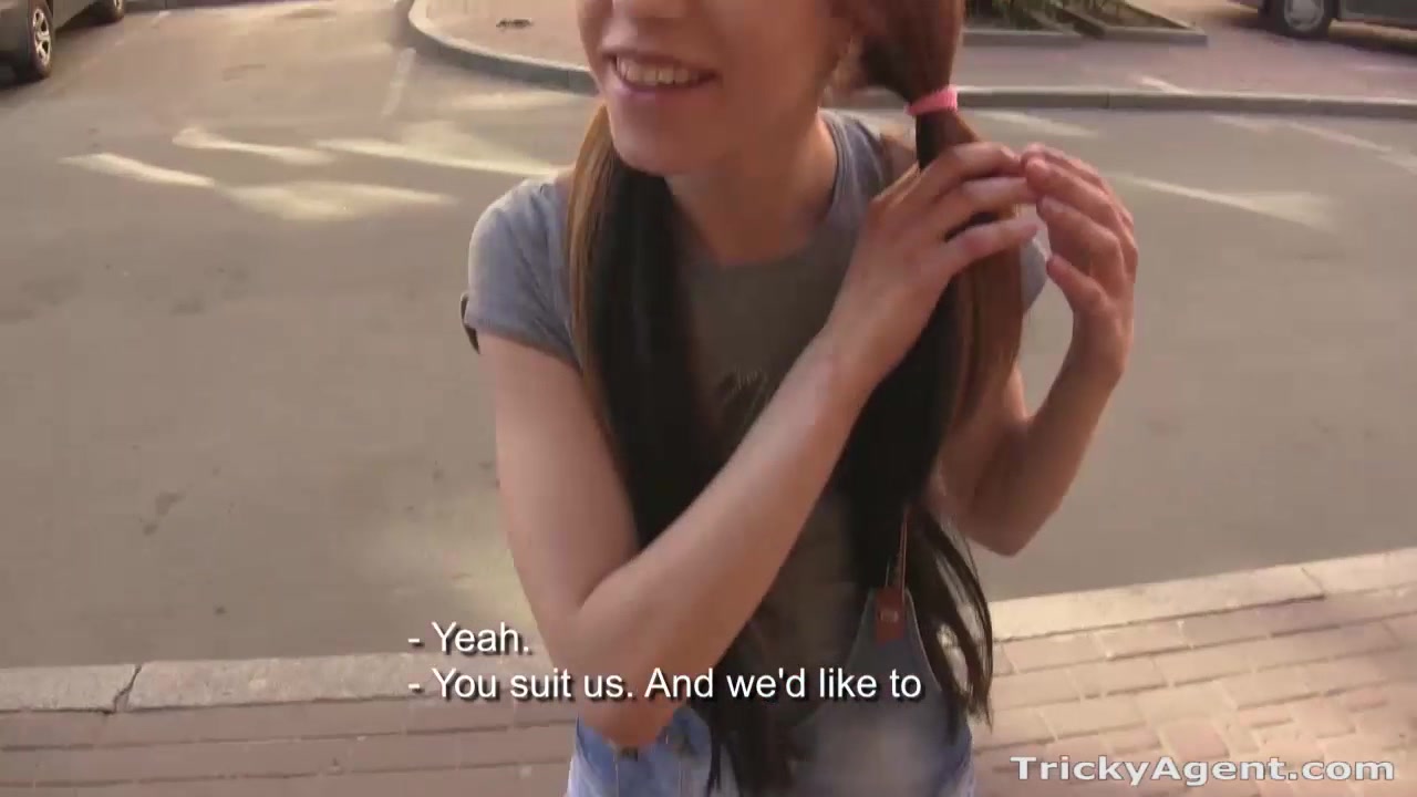 Tricky Agent - Christi - A skinny redhead is eager to be fucked!