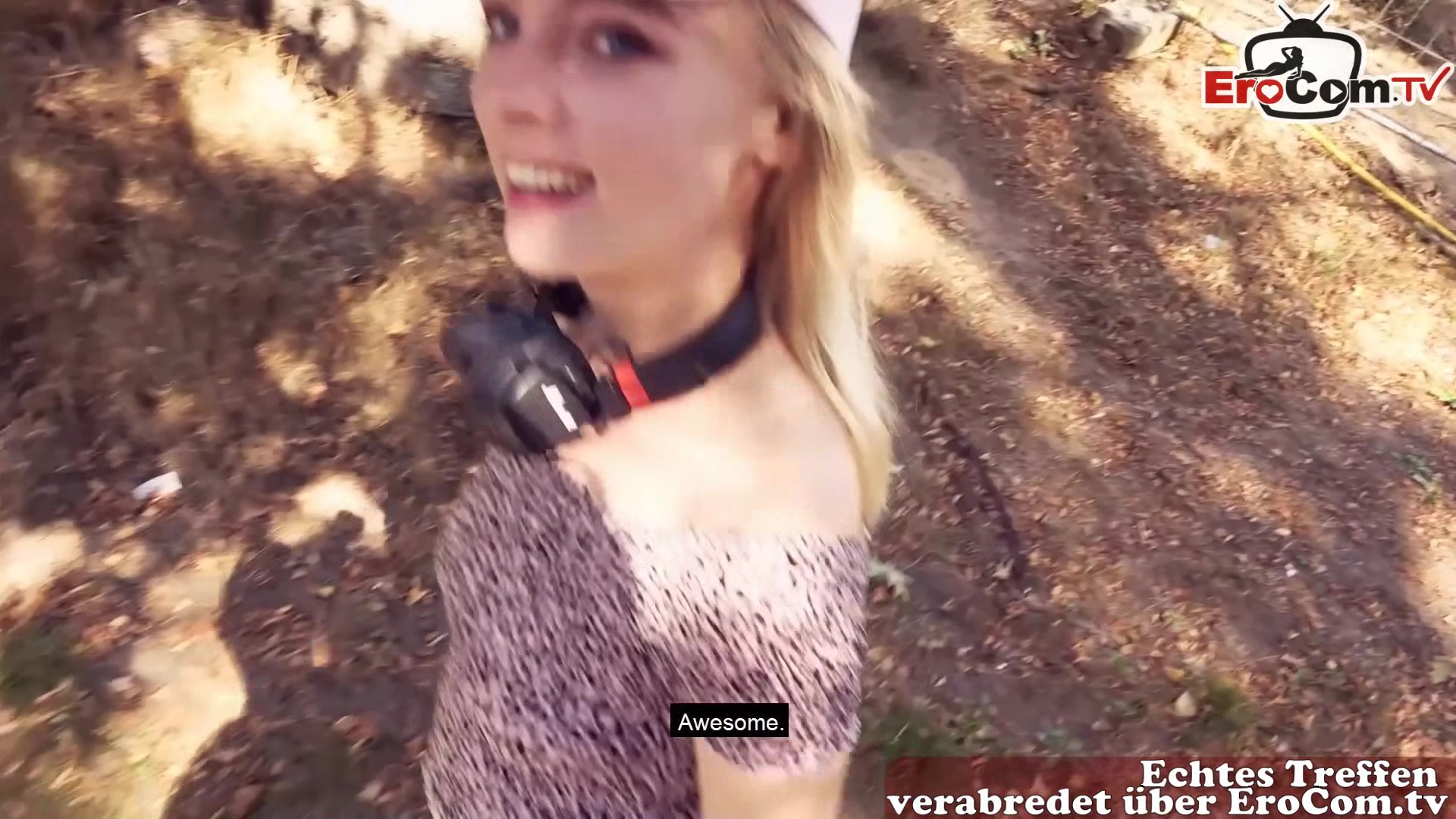 german guy pick up petite teen 18+ in public for EroCom Date outdoor