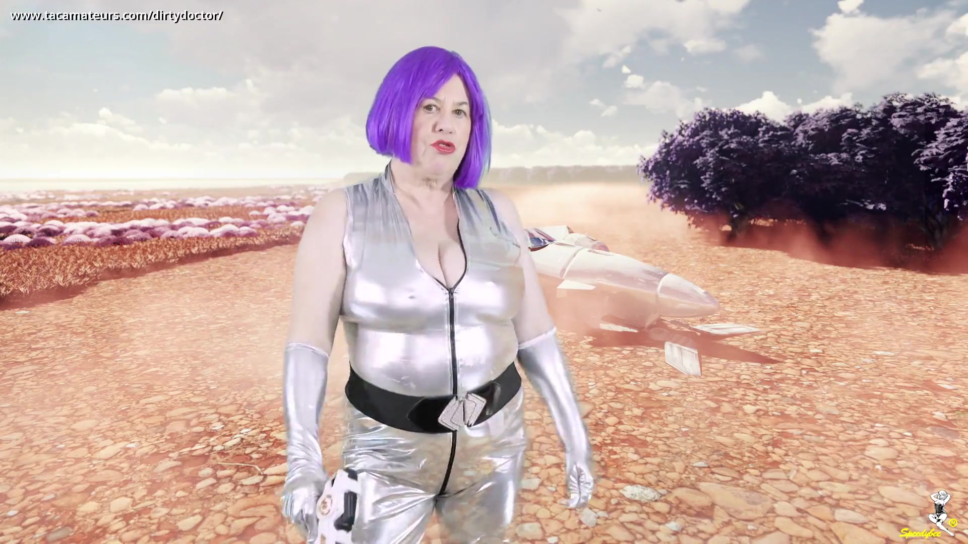 Trisha The Space Alien 2 - Return To Earth Pt1 - DirtyDoctor