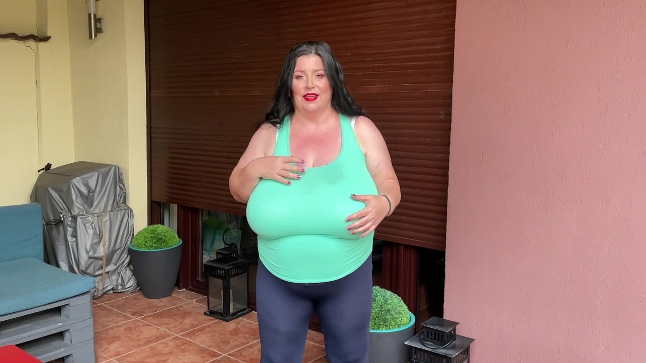 Natalie Brick House Busty Babe